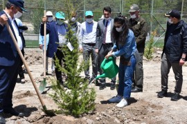 Elazığ’da sağlık çalışanları için hatıra ormanı