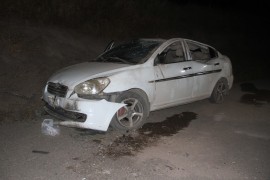 Elazığ’da otomobil takla attı: 4 yaralı