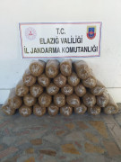 Elazığ’da 150 kilogram kaçak tütün elegeçirildi